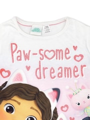 Vanilla Underground White Girls Gabbys Dollhouse Licensing Short Pyjamas - Image 6 of 6