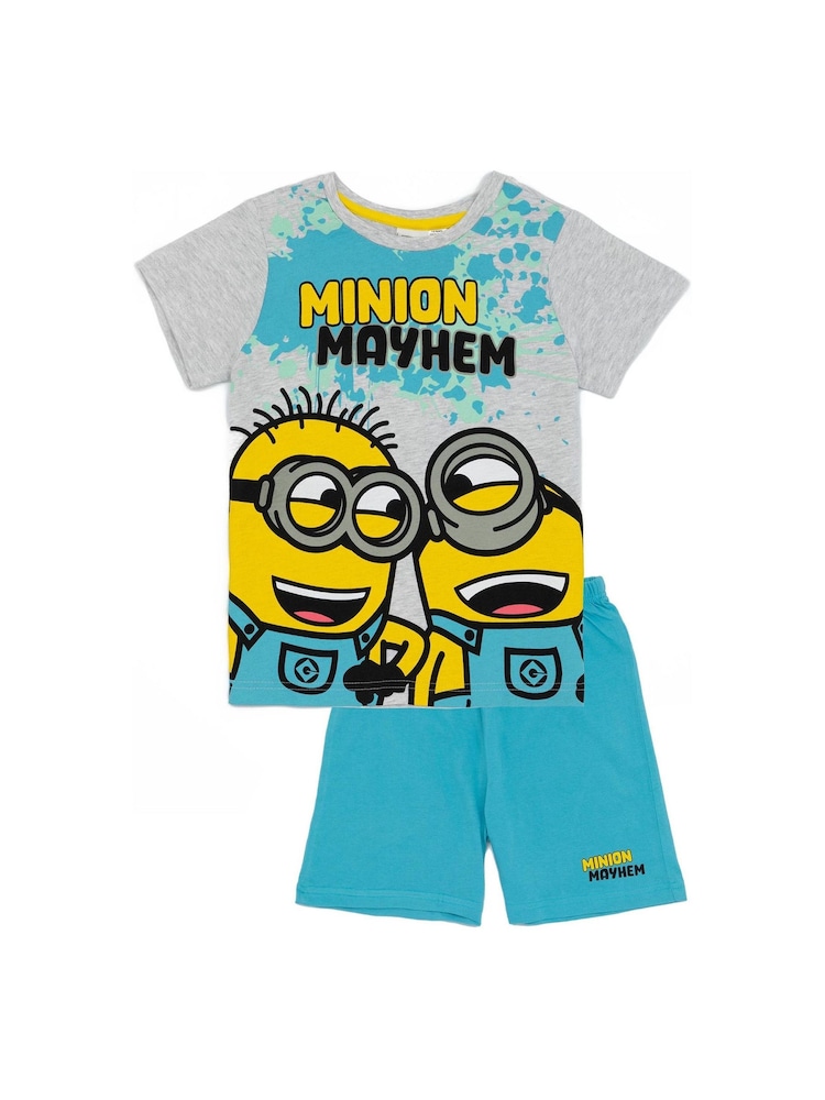 Vanilla Underground Minions Jungen lizenzierte kurze Pyjamas - Bild 1 von 6 Vanilla Underground Minions Jungen lizenzierte kurze Pyjamas - Bild 1 von 6