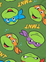 Vanilla Underground Green Teenage Mutant Ninja Turtles Boys Long Leg Pyjamas - Image 4 of 4