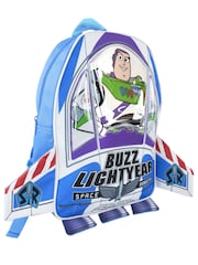 Vanilla Underground Blue Toy Story Buzz Lightyear Box Novelty 3D Backpack - Image 4 of 6