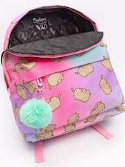 Vanilla Underground Pink Pusheen Ombre Backpack With Pom Pom - Image 5 of 7