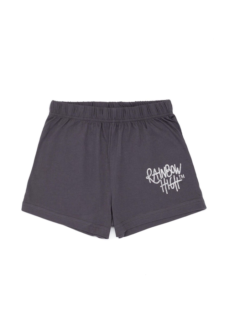 Vanilla Underground Girls Rainbow High Licensing 100% Cotton Short Pyjamas - Image 3 of 6