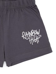 Vanilla Underground Girls Rainbow High Licensing 100% Cotton Short Pyjamas - Image 5 of 6