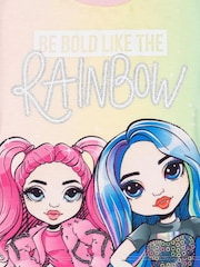 Vanilla Underground Girls Rainbow High Licensing 100% Cotton Short Pyjamas - Image 6 of 6
