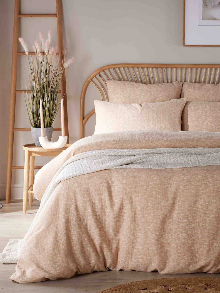 Vantona Almond Gauze Duvet Cover Set - Image 1 of 4
