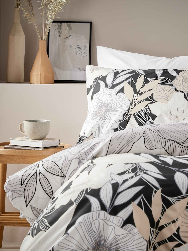 Vantona Linear Bouquet Duvet Cover Set - Изображение 2 из 3