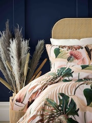 Vantona Multi 100% Cotton Sienna Tropical Duvet Cover Set - Image 2 of 3