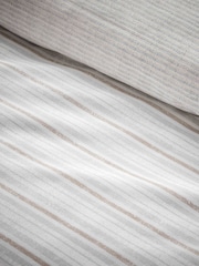 Vantona Boucle Stripe Duvet Cover Set - Изображение 3 из 3
