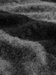 Black/Charcoal Grey V-Neck Knitted Tank - Image 6 of 6