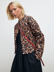 Animal Print - Gepolsterte 100% Baumwolljacke - Image 1 of 8