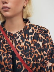 Animal Print - Gepolsterte 100% Baumwolljacke - Image 3 of 8