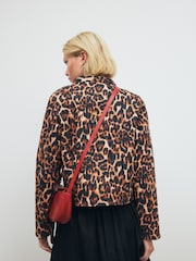 Animal Print - Gepolsterte 100% Baumwolljacke - Image 4 of 8