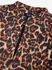 Animal Print - Gepolsterte 100% Baumwolljacke - Image 8 of 8
