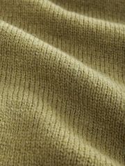 Vert kaki - Roll Neck Knitted Poncho - Image 7 de 7