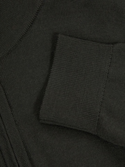 Verde militar oscuro - Suéter de lana merino con media cremallera Blackhall de Reiss - Imagen 4 de 4
