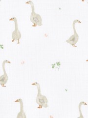 aden + anais Pink Sentials 100% Cotton Blanket Country Floral Muslins 4 Pack - Image 5 of 8