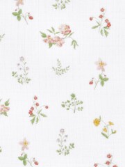 aden + anais Pink Sentials 100% Cotton Blanket Country Floral Muslins 4 Pack - Image 7 of 8
