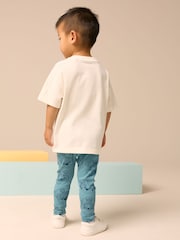 Blue/Neutral Paw Patrol Short Sleeve 100% Cotton T-Shirts and Leggings Set (3mths-8yrs) - Image 2 of 8