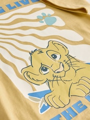 Sand Simba Lion King Short Sleeve T-Shirt (3mths-8yrs) - Image 3 of 3
