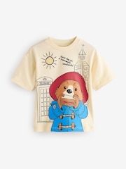 Buttermilk Paddington Bear Short Sleeve T-Shirt (3mths-8yrs) - Image 1 of 4
