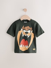 Charcoal Grey Looney Tunes Short Sleeve T-Shirt (3mths-8yrs) - Image 1 of 5