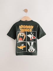 Charcoal Grey Looney Tunes Short Sleeve T-Shirt (3mths-8yrs) - Image 2 of 5