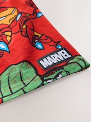 Red Marvel Short Sleeve 100% Cotton T-Shirt (6mths-8yrs) - Image 4 of 4