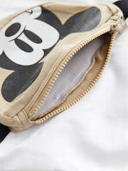 White Mickey Mouse Short Sleeves Bumbag T-Shirt (3mths-8yrs) - Image 4 of 4