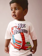Ecru Hot Wheels Short Sleeve T-Shirt (3mths-8yrs) - Image 1 of 8