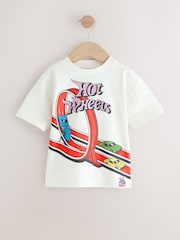 Ecru Hot Wheels Short Sleeve T-Shirt (3mths-8yrs) - Image 5 of 8