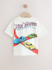 Ecru Hot Wheels Short Sleeve T-Shirt (3mths-8yrs) - Image 6 of 8
