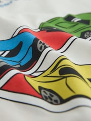 Ecru Hot Wheels Short Sleeve T-Shirt (3mths-8yrs) - Image 7 of 8