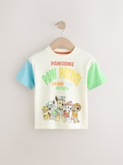 Ecru White Paw Patrol Short Sleeve T-Shirt (3mths-8yrs) - Image 1 of 4