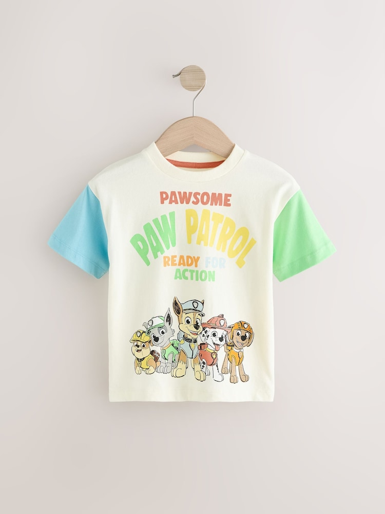 Ecru, Weiß - Paw Patrol Kurzarm-T-Shirt (3 Monate bis 8 Jahre) - Bild 1 von 4 Ecru, Weiß - Paw Patrol Kurzarm-T-Shirt (3 Monate bis 8 Jahre) - Bild 1 von 4