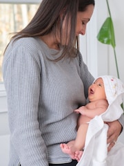 Aden + Anais Essentials s kapuco Elephant Circus 100% Cotton Komplet 2 - Slika 3 iz 6