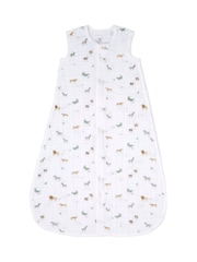 aden + anais White Light 1.0 Tog Cotton Safari Dream Muslins 100% Cotton Sleeping Bag - Image 4 of 4