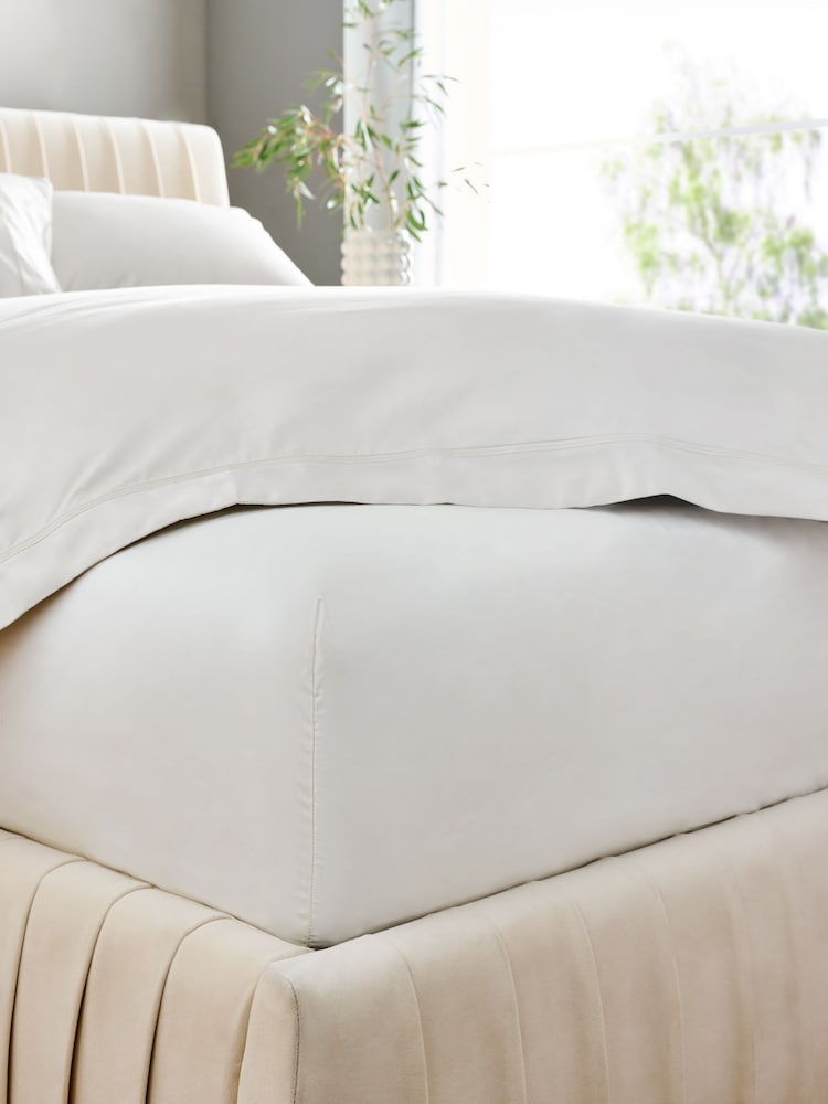 kolekcija Luxe 600 Thread Count 100% Cotton Sateen Sheet - Slika 1 iz 2 kolekcija Luxe 600 Thread Count 100% Cotton Sateen Sheet - Slika 1 iz 2