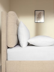 Sábana bajera Luxe 400 hilos 100 % de percal de algodón egipcio - Imagen 1 de 2
