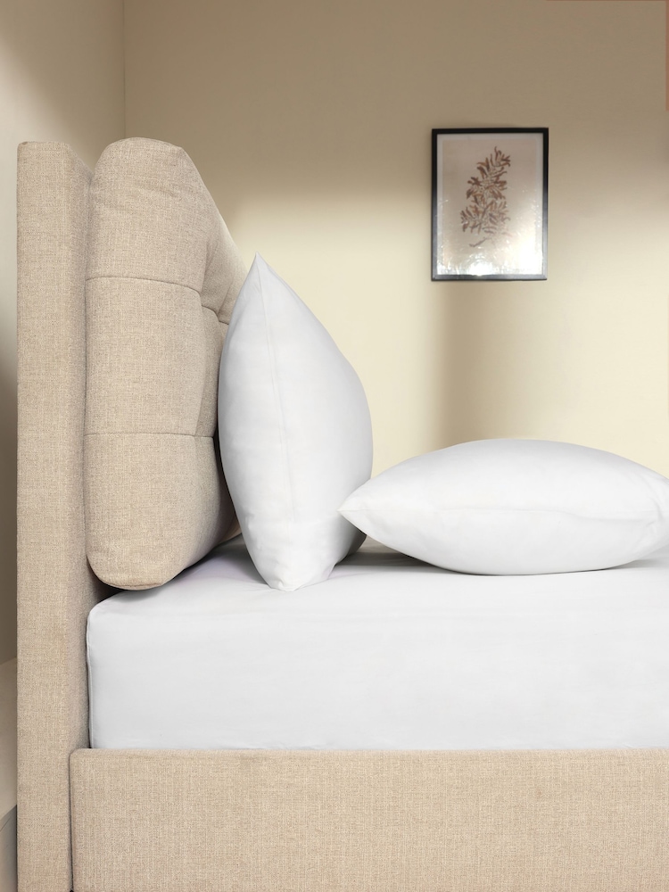 Collection Luxe 400 Thread Count 100% Egyptian Cotton Percale Sheet - صورة 1 من 2 Collection Luxe 400 Thread Count 100% Egyptian Cotton Percale Sheet - صورة 1 من 2