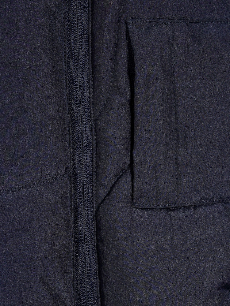 River Island Blue Boys Wave Gilet - Image 4 of 4