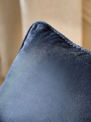 Navy 30 x 40cm Matte Velvet Cushion - Image 2 of 5