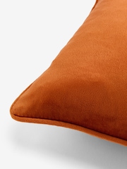 Light Orange 30 x 40cm Matte Velvet Cushion - Image 5 of 5