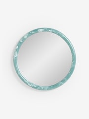 MADE.COM Blue Nina Resin Mirror - Image 4 of 4