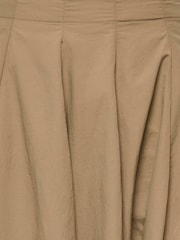 JDY Natural Stone Pleated Midi Skirt - Image 4 of 4