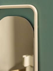 MADE.COM Cream Sylas Full Length Leaner Mirror with Shelf - Image 3 of 4