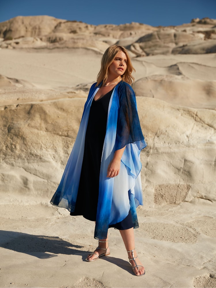 Live Unlimited Curve Kimono mit Print - Bild 1 von 6