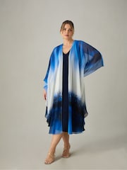 Live Unlimited Curve Kimono mit Print - Bild 3 von 6