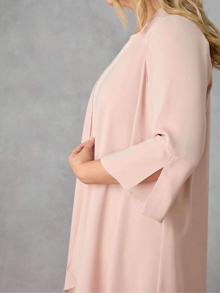 Live Unlimited Pink Curve Waterfall Jacket - Image 2 of 3