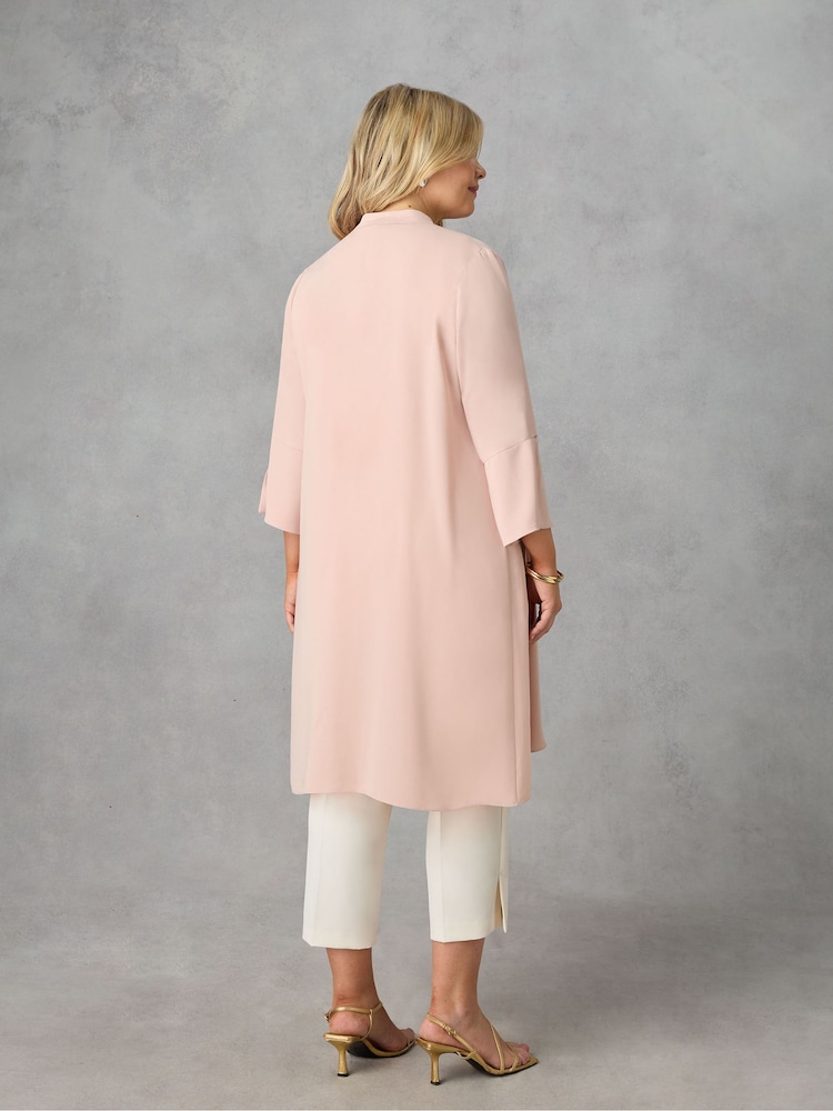Live Unlimited Pink Curve Waterfall Jacket - Image 3 of 3