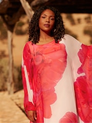 Live Unlimited Curve Floral Maxi Kaftan - Bild 2 von 5